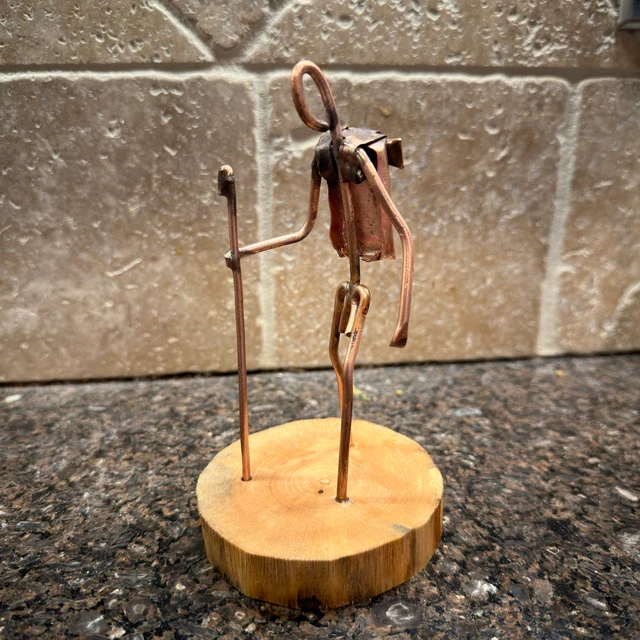 ✨🎁Hiking Metal Art Figurine