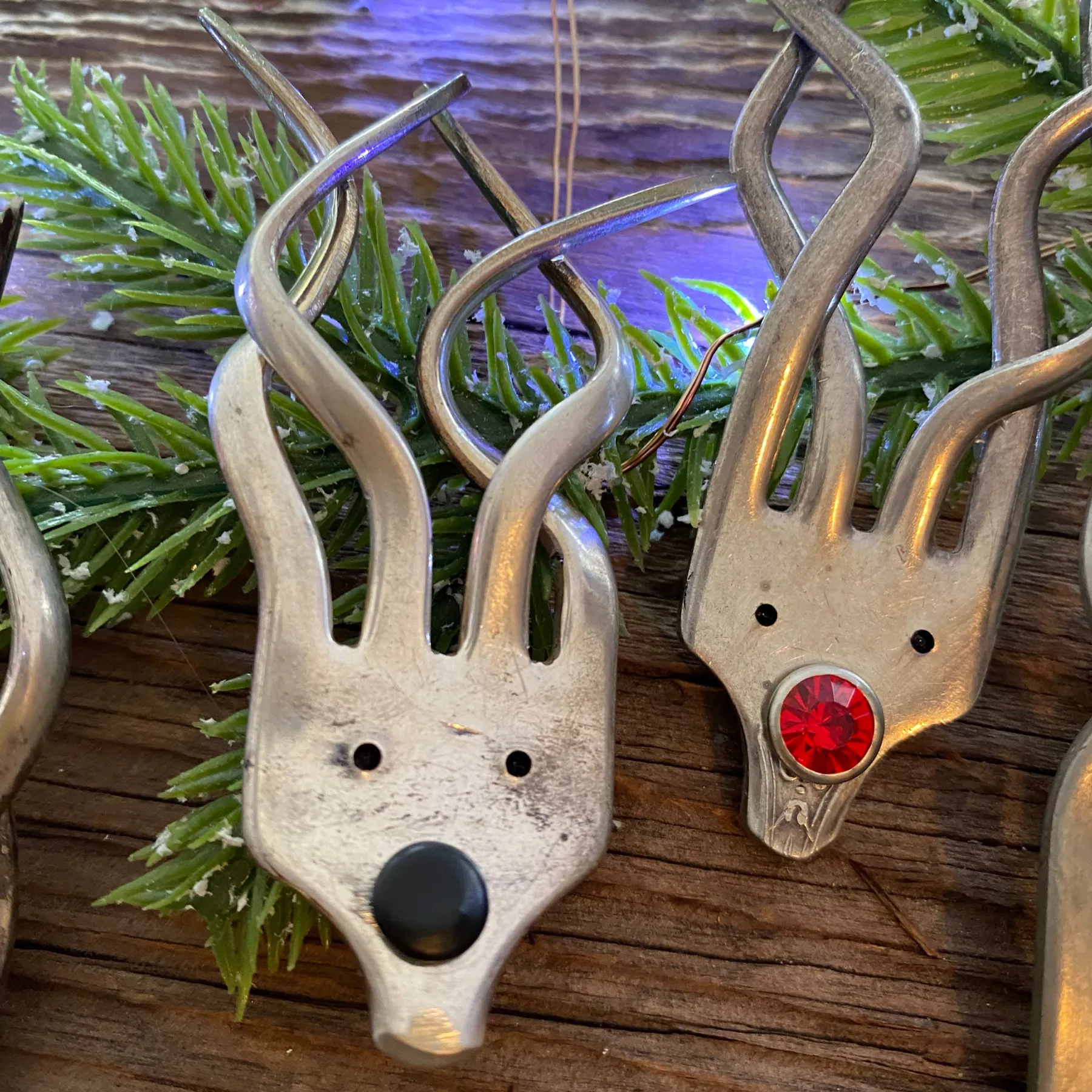 🍴Funny Fork Reindeer Ornament🦌