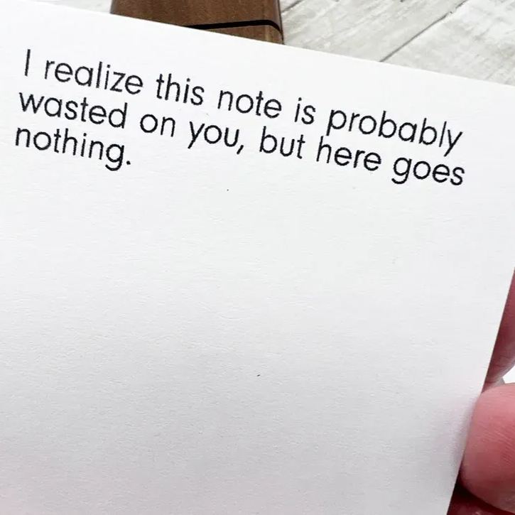 Funny Sticky Note | Funny Gift😂