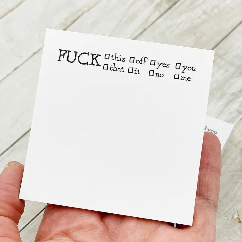 Funny Sticky Note | Funny Gift😂
