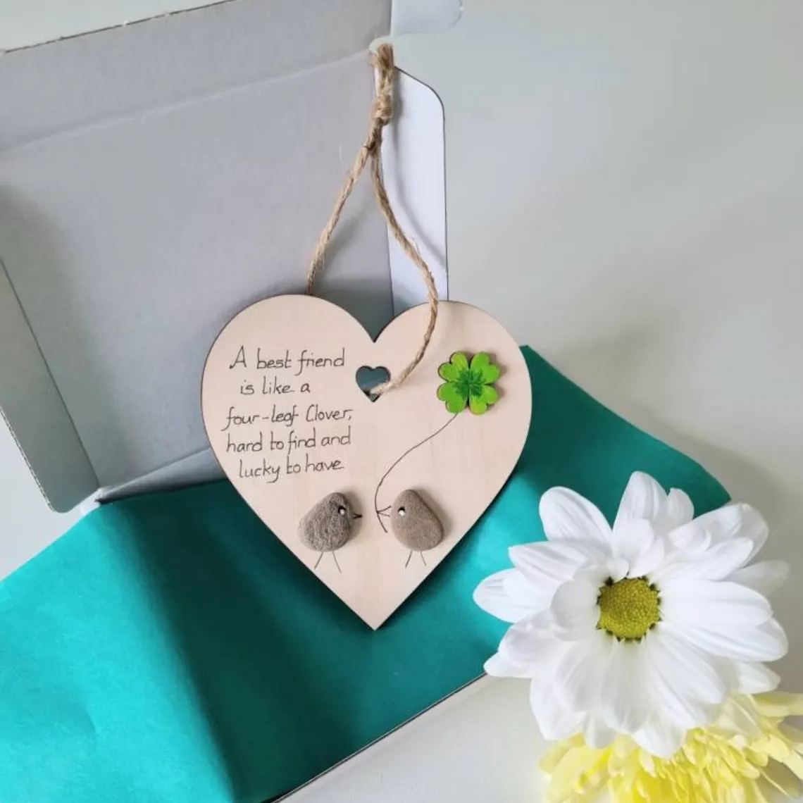 Wooden Heart Decoration