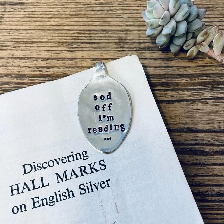Funny Spoon Bookmark-the perfect gift for a bookworm