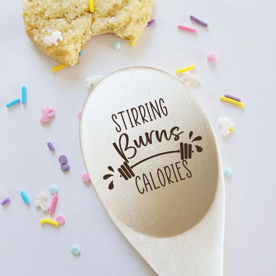 Laser Engraved Funny Wood Spoons🤣