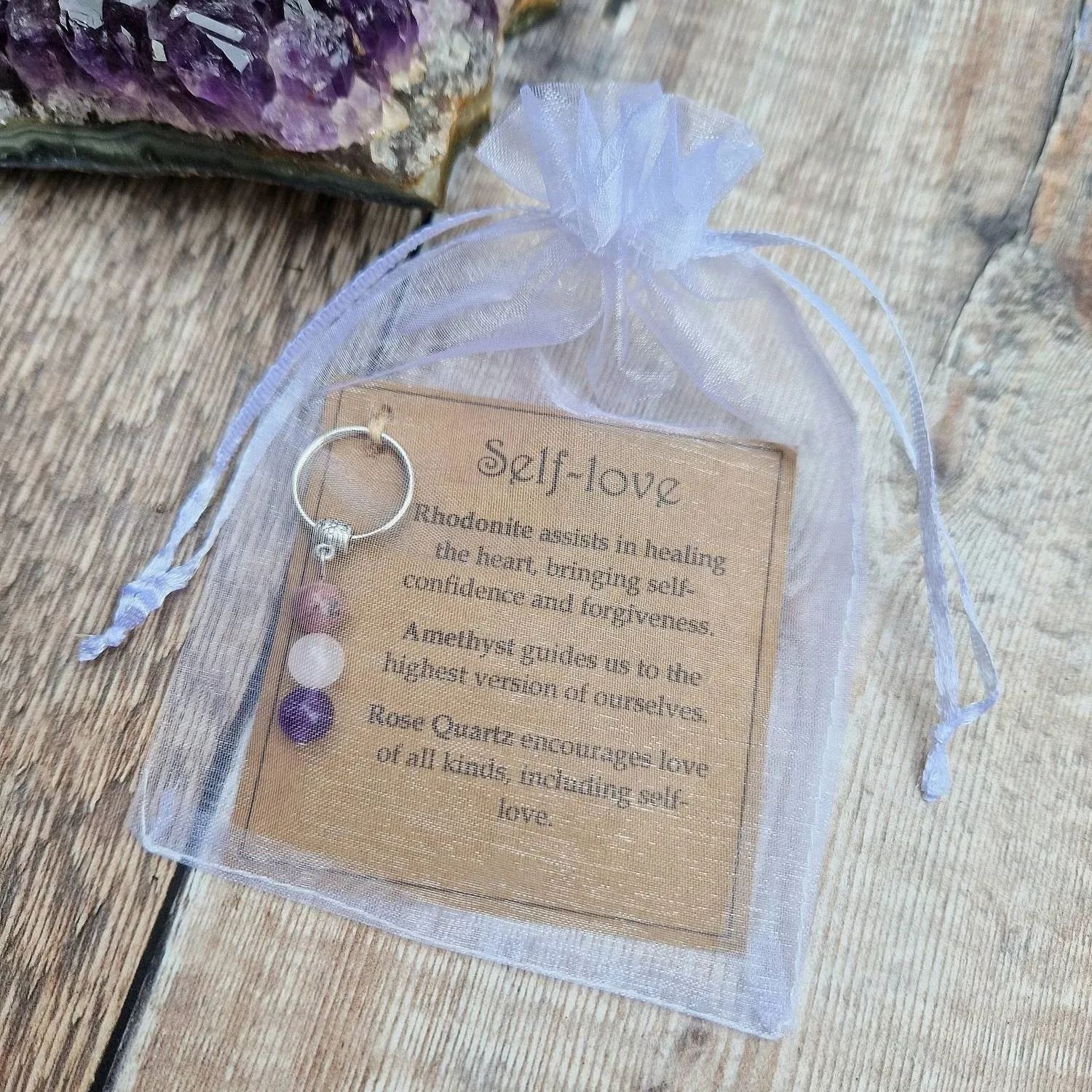 💖Healing Gemstone Keychain