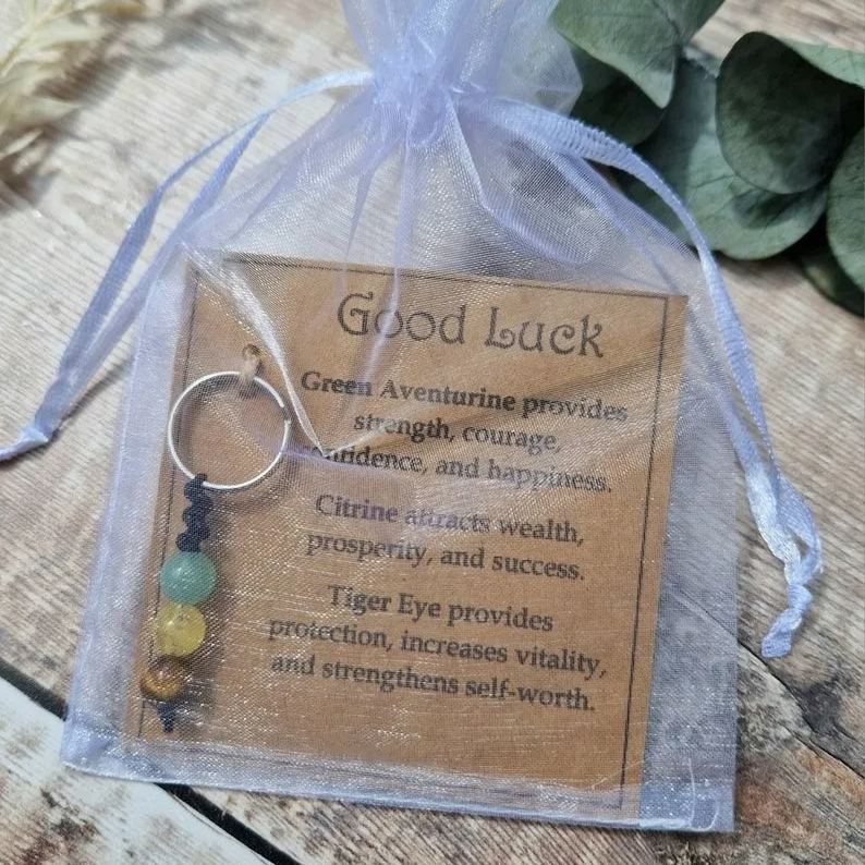 💖Healing Gemstone Keychain