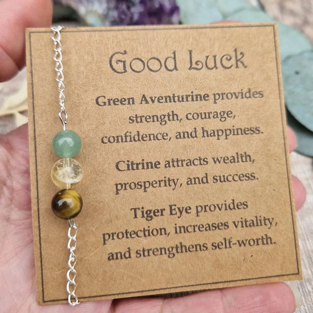 💕Emotional Support Gemstone Bracelet✨