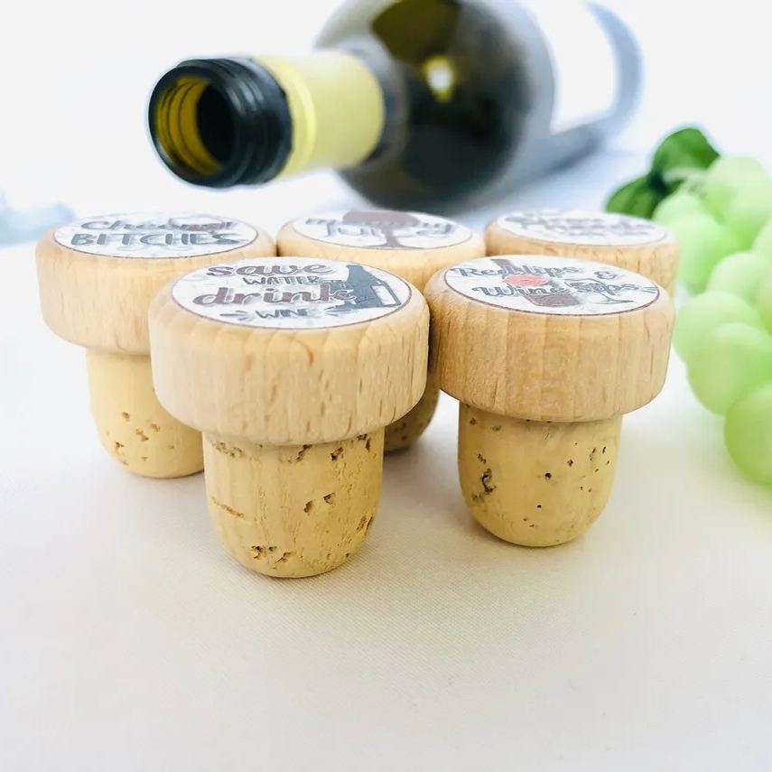😂Funny Saying Wine Stoppers