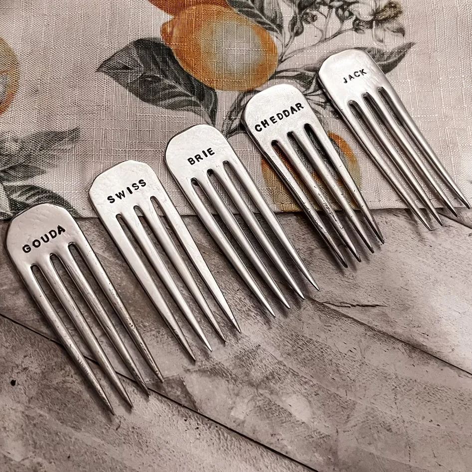 🧀Vintage Cheese Markers