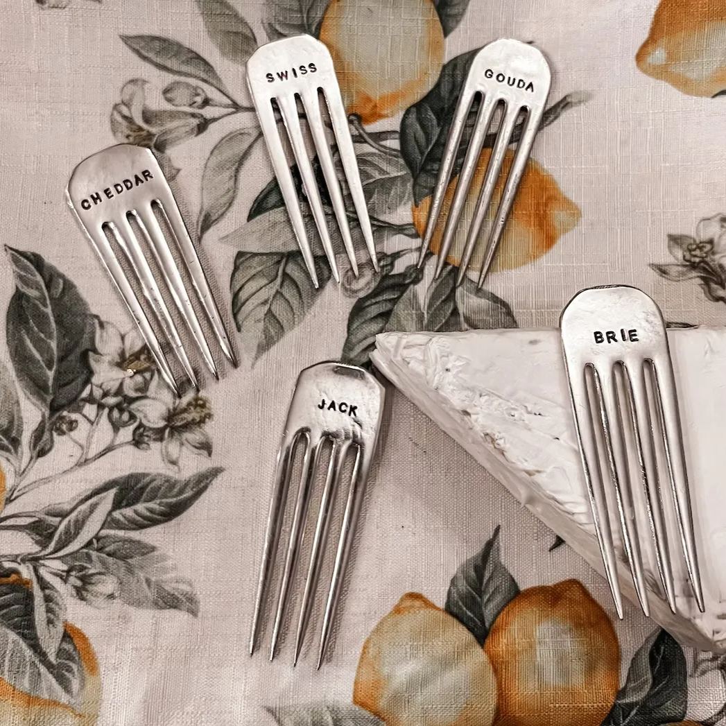 🧀Vintage Cheese Markers