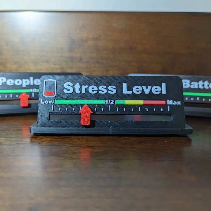 Social Battery Desktop Indicator