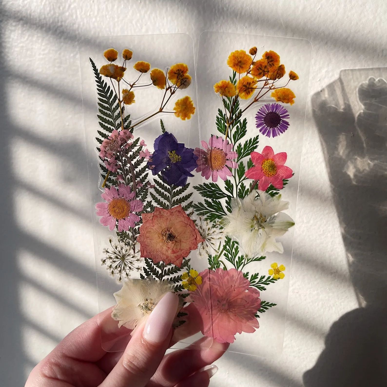 Handmade Floral Bookmarks With Tassel