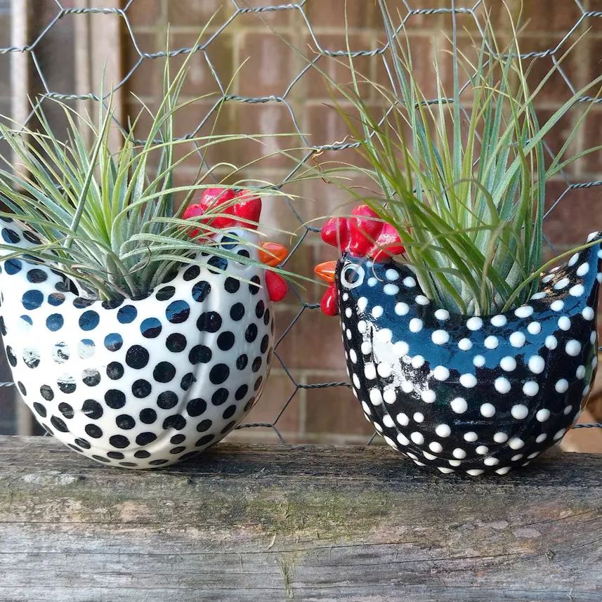 🐓Chicken flowerpot ornament