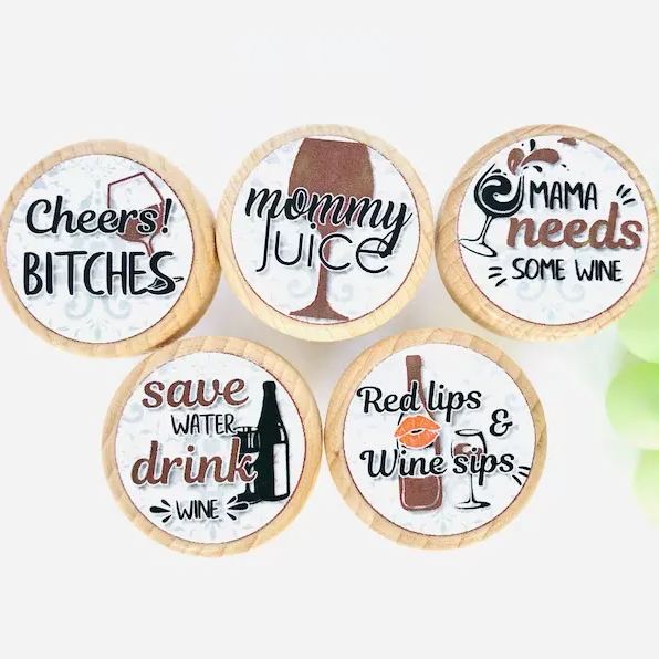 Fun Saying Wine Stoppers