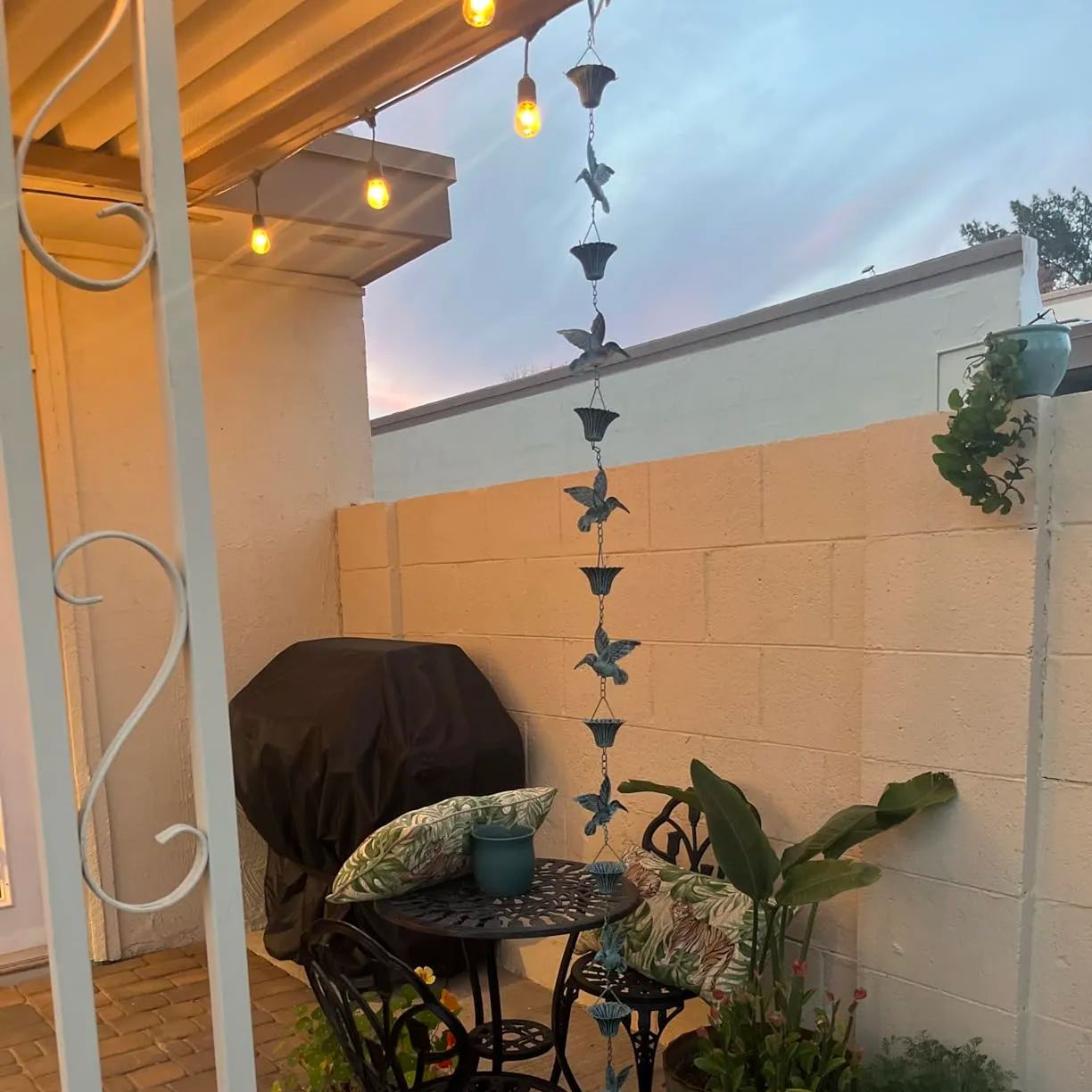 Hummingbird Rain Chains
