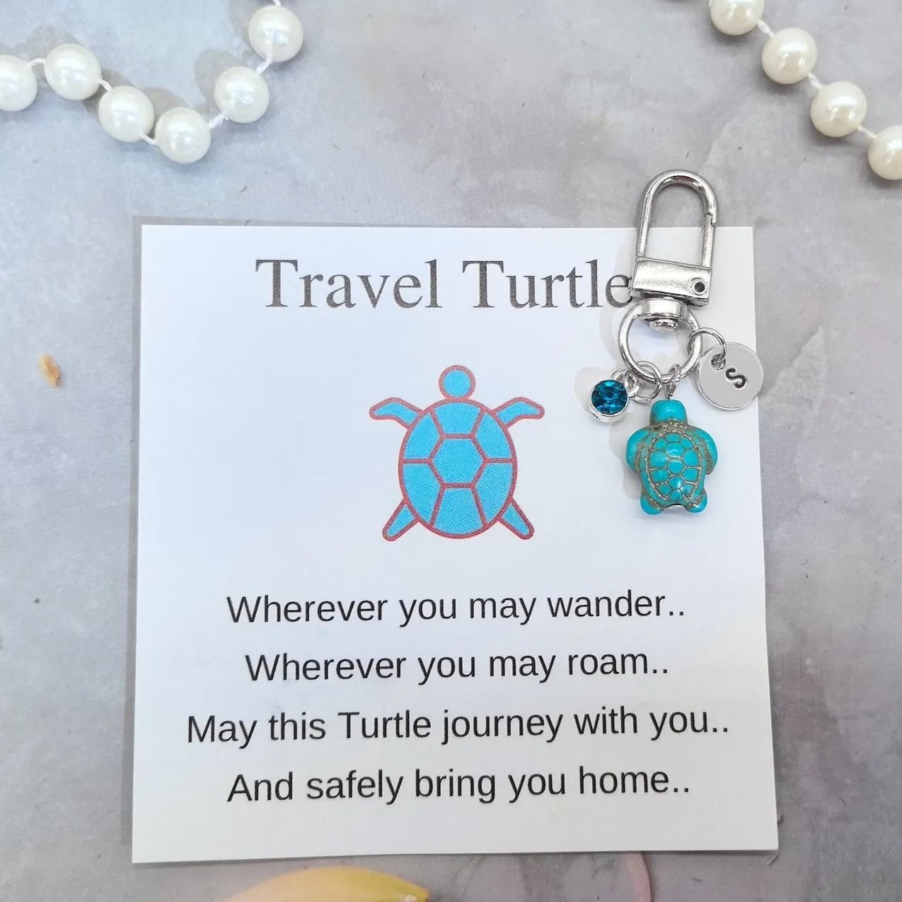 Keep Safe Traveling keychain 