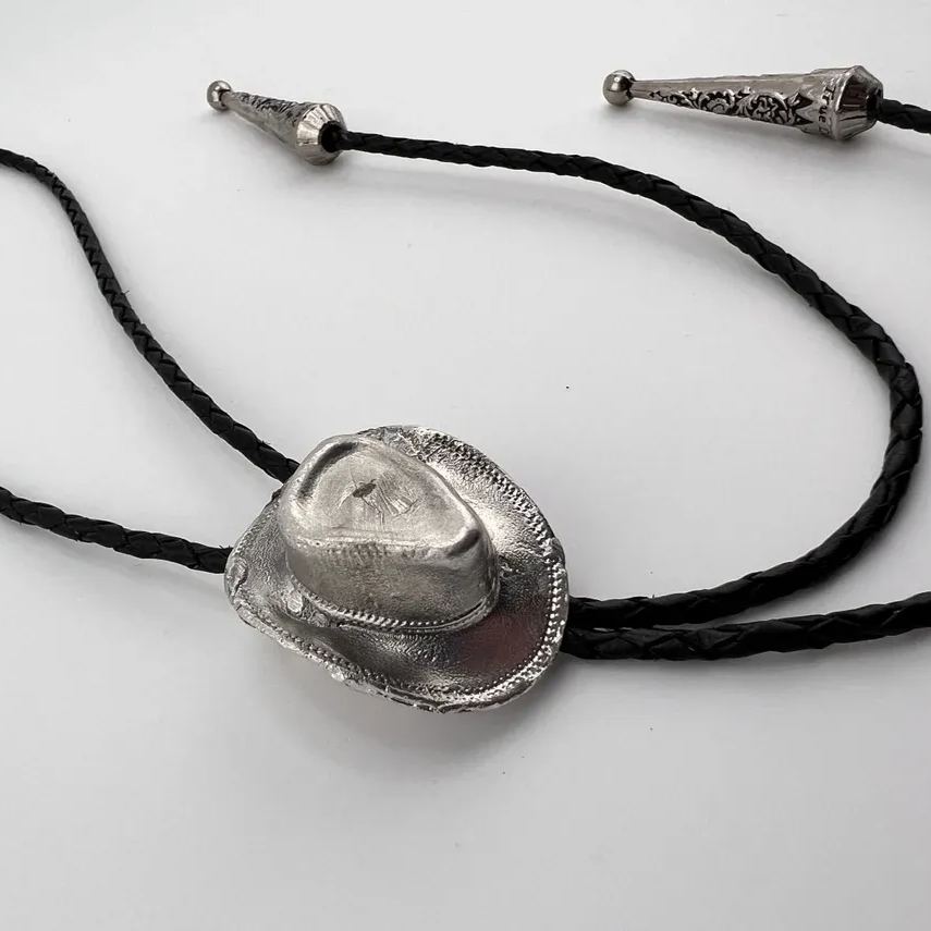 Crow Bolo Tie