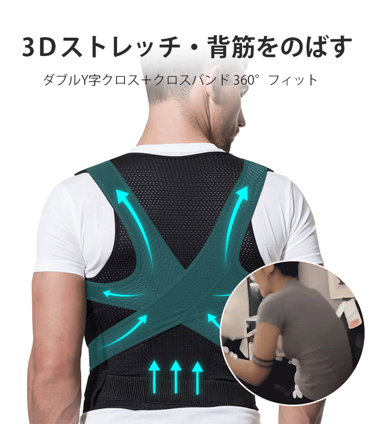 【整形外科医も使っている】姿勢矯正器