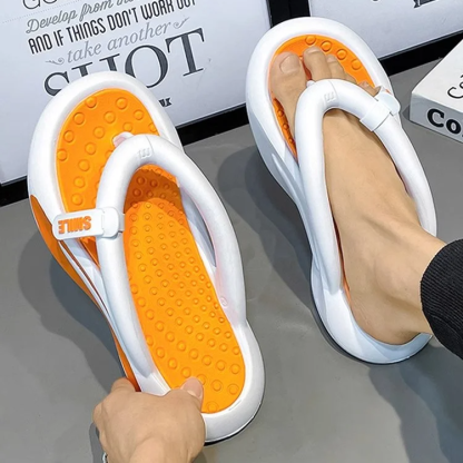 厚底トングサンダル