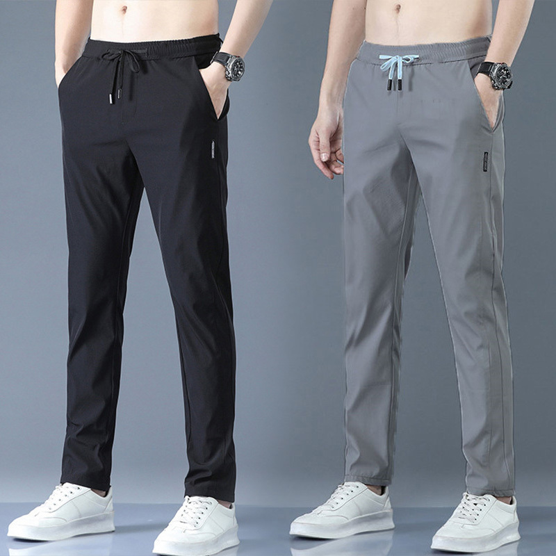 【2枚入り】ストレッチ速乾カジュアルパンツ