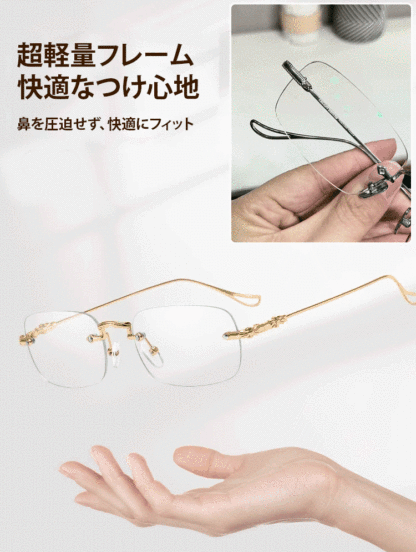 累進多焦点老眼鏡