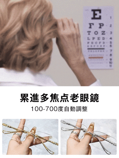 累進多焦点老眼鏡