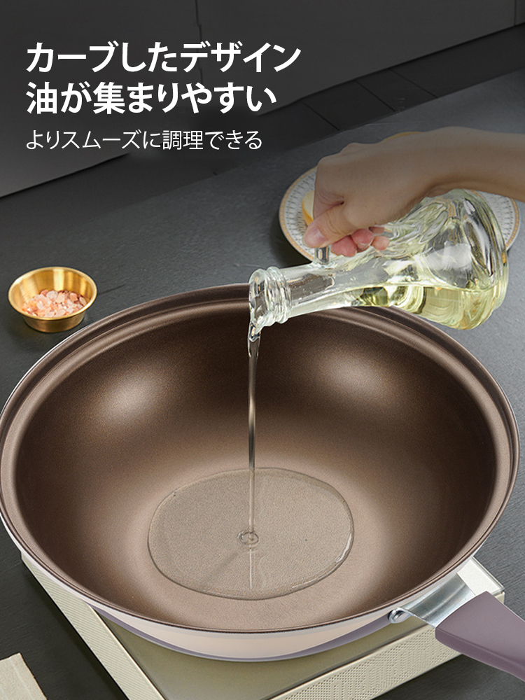 バイカラー多機能中華鍋