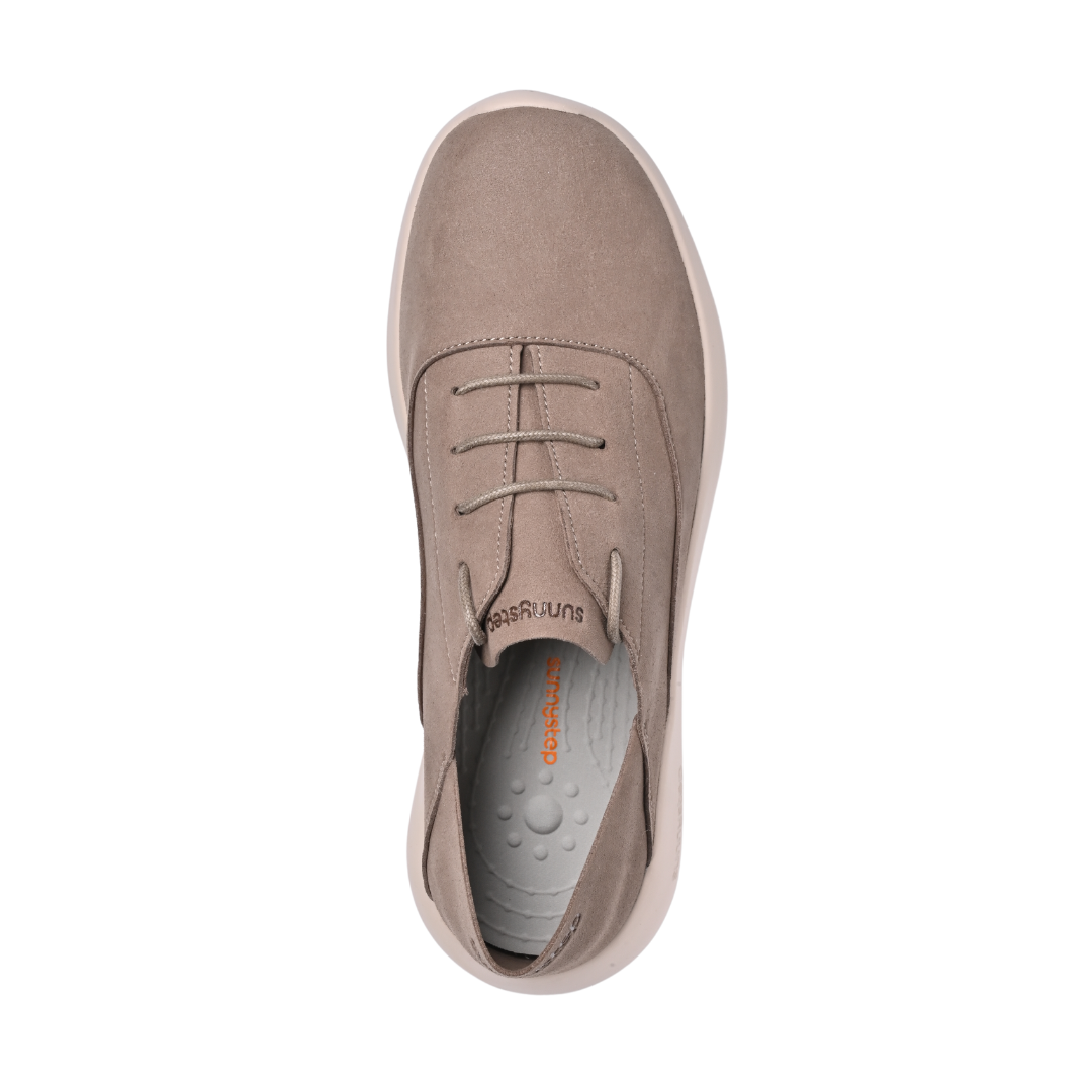 Balance Oxford Caramel Suede