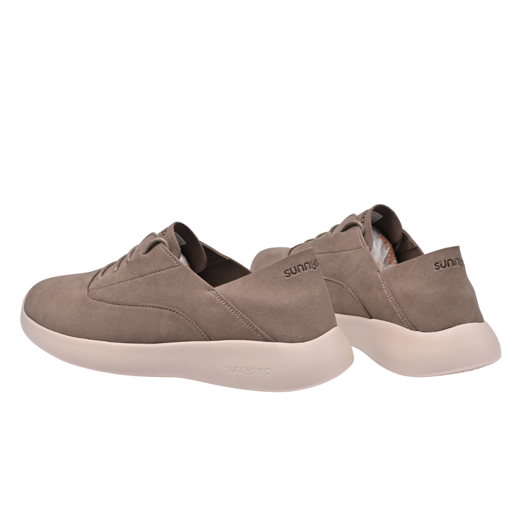 Balance Oxford Caramel Suede