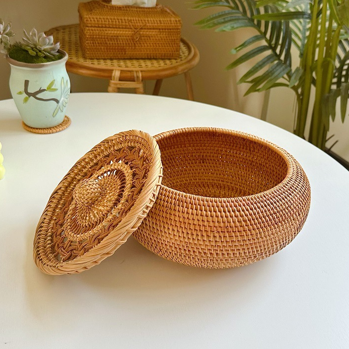藤制材料小盒子- 环保材料手工制作– EcoArtizan