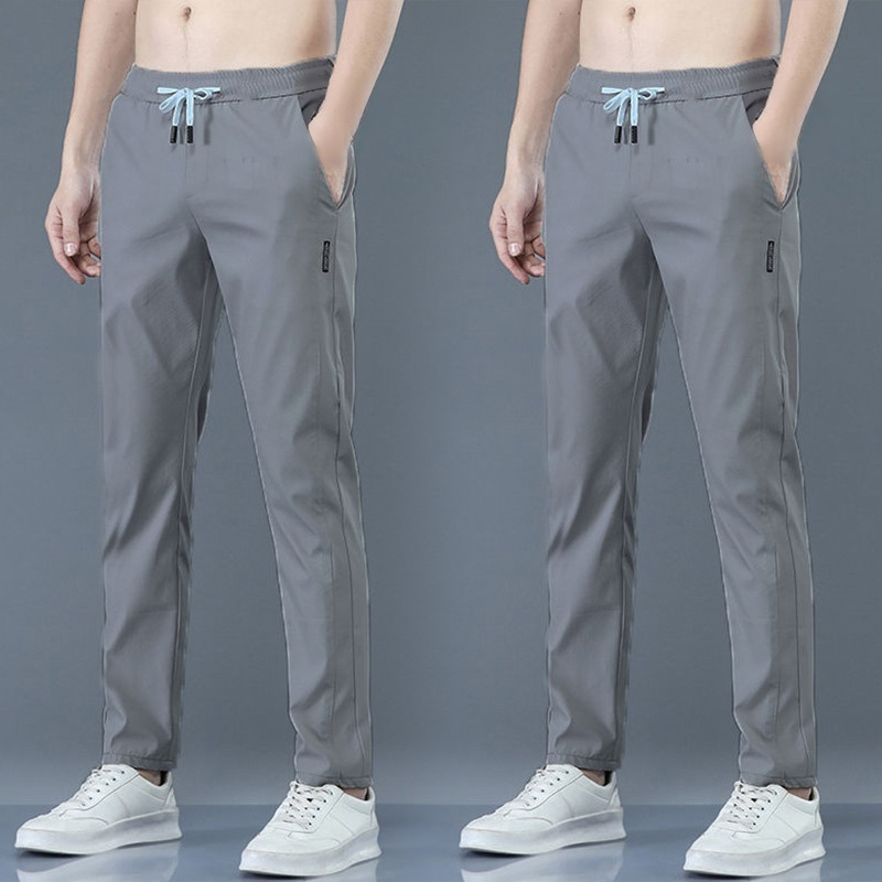 【2枚入り】ストレッチ速乾カジュアルパンツ