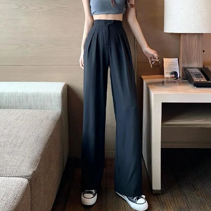 ハイウエストワイドパンツ