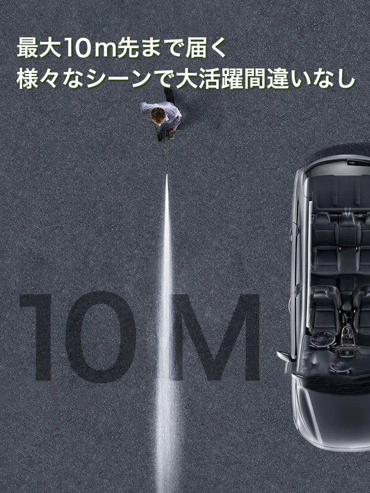 コードレス高圧洗浄機