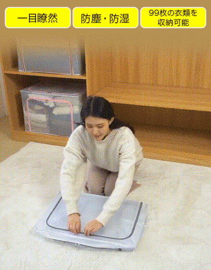 折りたたみ式収納ボックス