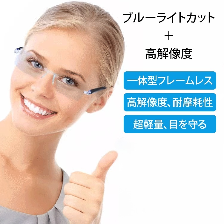 スマートブラックテクノロジー放射線防護ズーム老眼鏡