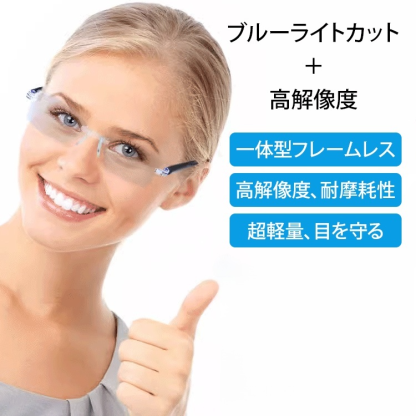 スマートブラックテクノロジー放射線防護ズーム老眼鏡