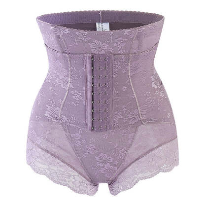 VEIMIA 후크 레이스 바디슈트 착탈용이 슬리밍 플랫배