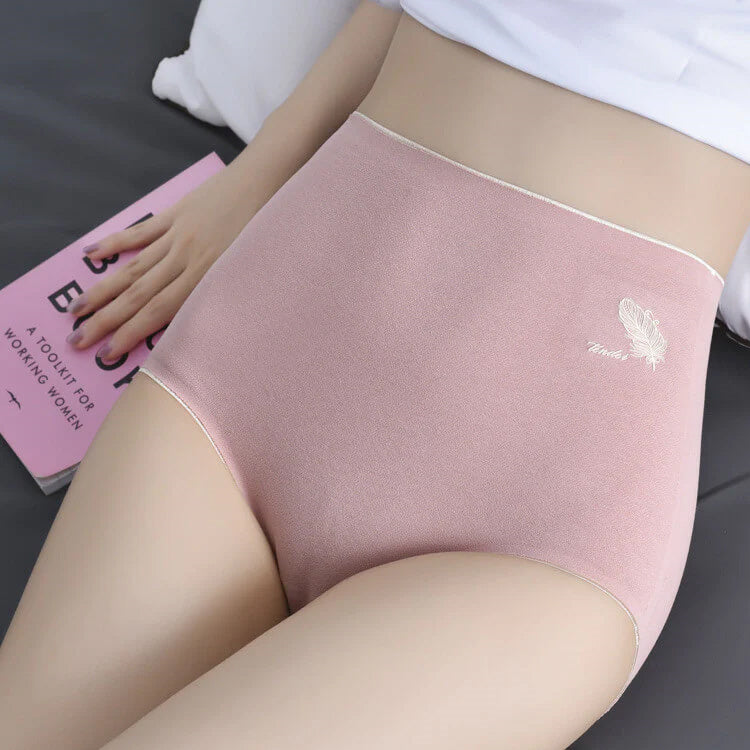 하이웨스트 헴라인 편안 팬티 디테일 전시 VEIMIA 