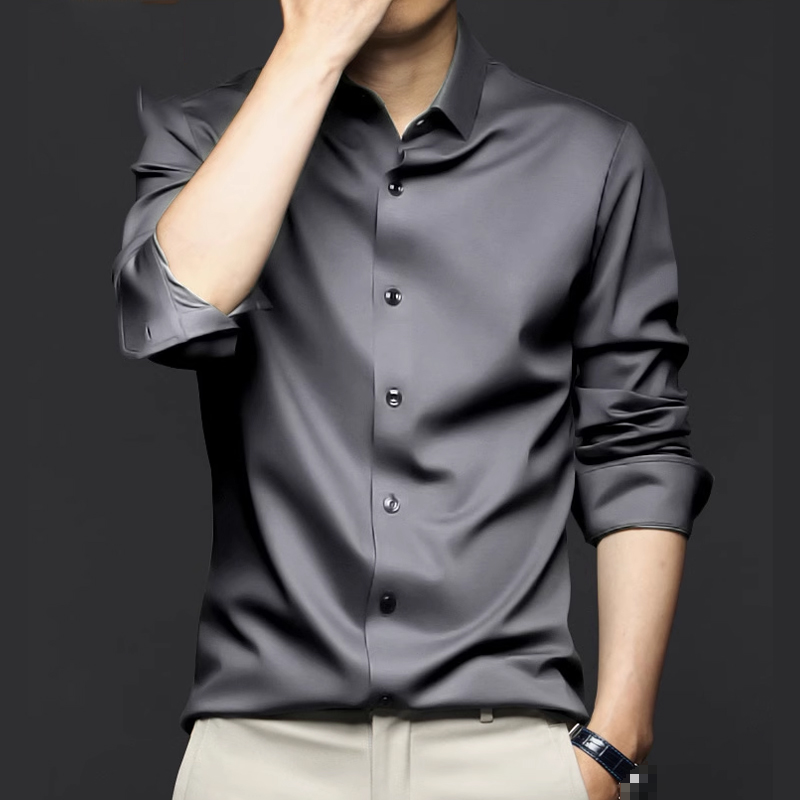 통기성 컨포트 친피부 남성 셔츠