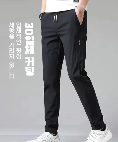 남성 캐주얼 냉감 긴바지