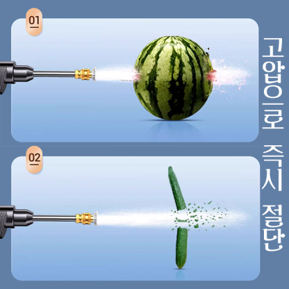 고전압 리튬 배터리 무선 세차기 세트