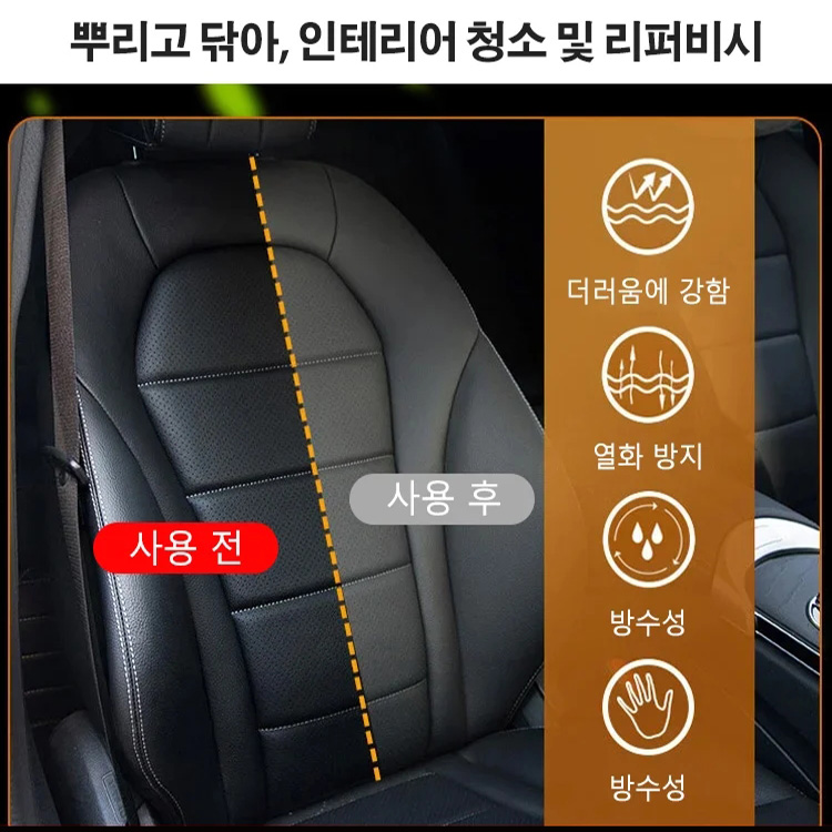 자동차 인테리어 가죽 및 플라스틱 코팅제