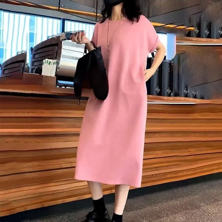 한국풍 감령 셔츠 원피스