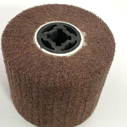 十字芯不銹鋼拉絲輪夾砂拋光輪角磨機用拉絲輪拉絲機用纖維拋光輪