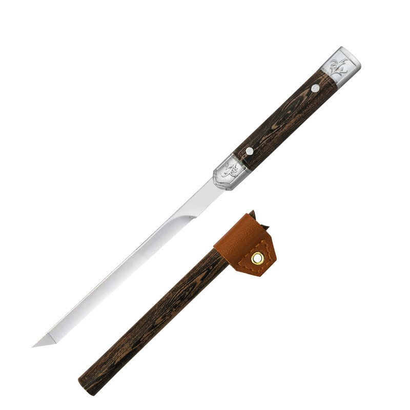 神筆小刀水果刀戶外便攜小直刀燒烤吃肉刀多功能隨身手把肉刀