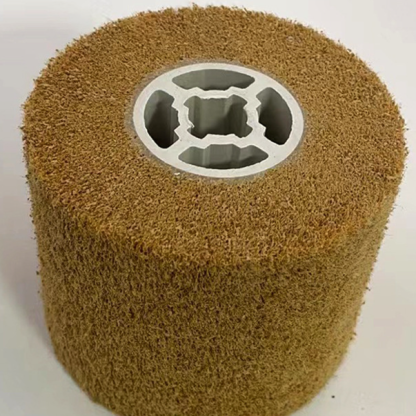 十字芯不銹鋼拉絲輪夾砂拋光輪角磨機用拉絲輪拉絲機用纖維拋光輪