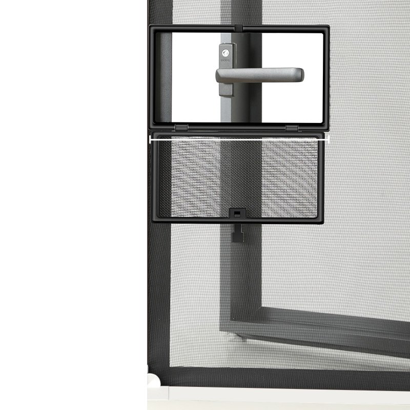 外開窗紗窗網自裝金剛網磁吸紗網小窗窗防蚊自黏隱形家用沙窗