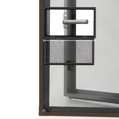 外開窗紗窗網自裝金剛網磁吸紗網小窗窗防蚊自黏隱形家用沙窗