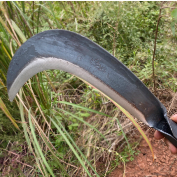 純手工全鋼砍柴刀傳承割草鐵匠彈簧鋼鍛造劈柴刀砍柴砍樹老式鐮刀