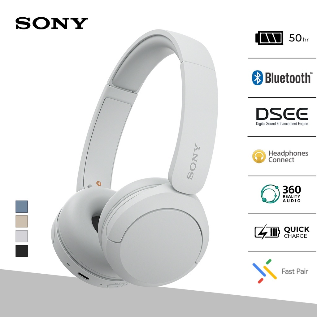 [100% Ori]Sony Headphone Nirkabel WH-CH520