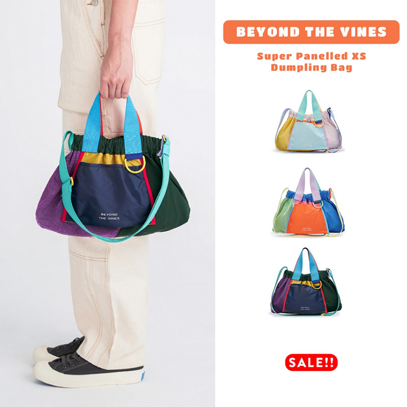 Beyond The Vines BTV Super Panelled XS Dumpling Bag